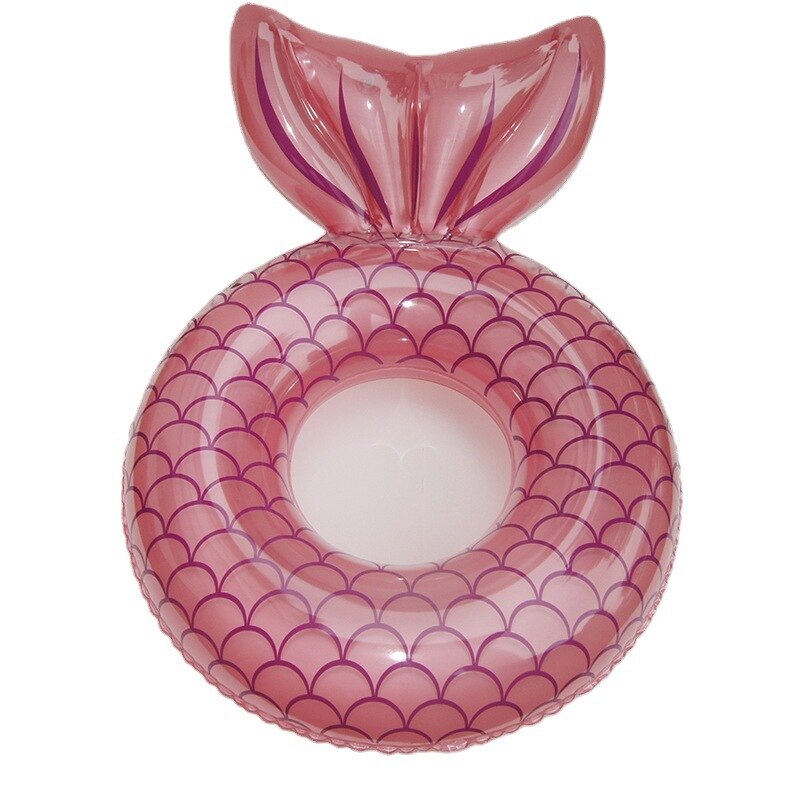 Flotador Inflable De PVC Con Lentejuelas – Anillo De Natación Brillante, Resistente, Para Fiestas En La Piscina