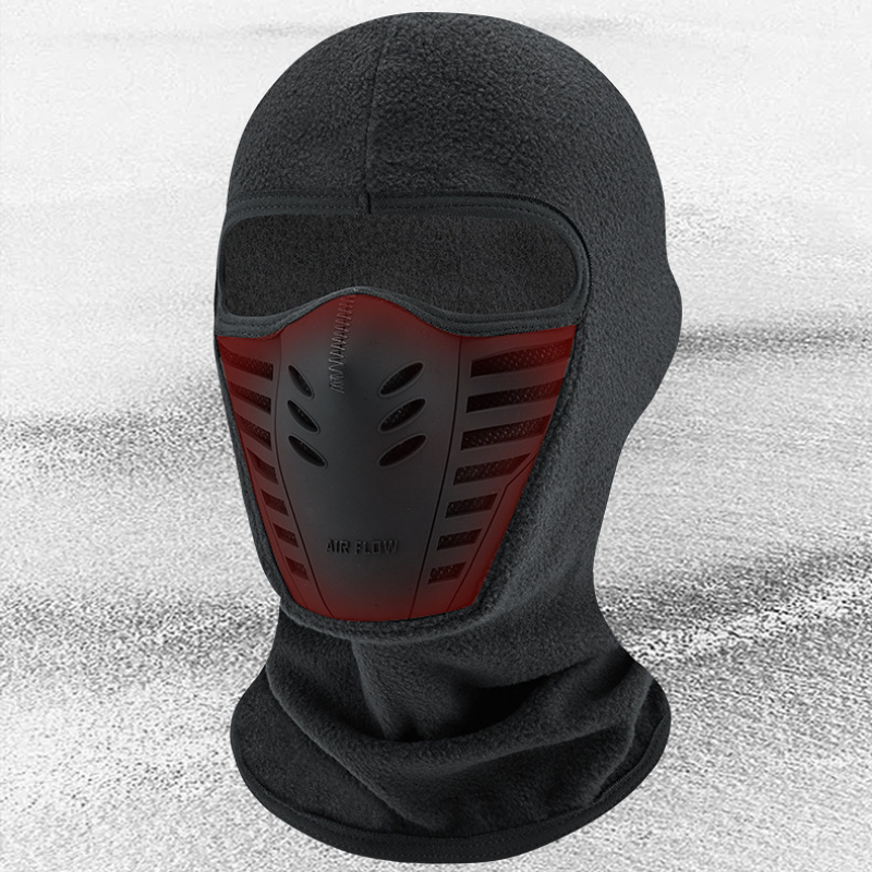 Motormasker Fleece thermisch gezichtsmasker Warm houden Moto Rijden Bivakmuts Motor Biker Winter Winddicht Skimasker Heren Dames