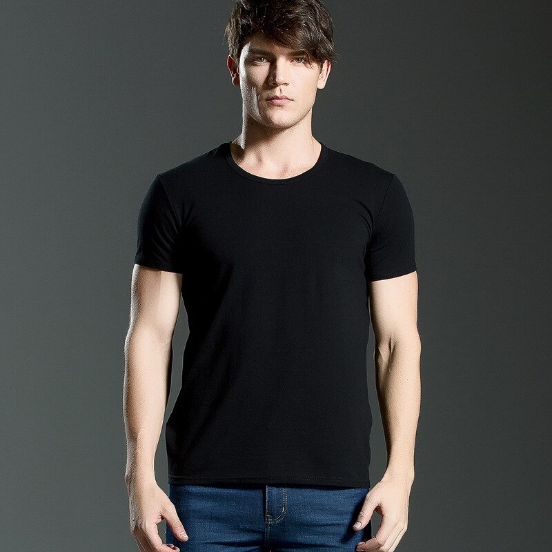 Tøj fitnesscentre stram t-shirt herre fitness t-shirt homme gyms t shirt herre fitness sommer toppe