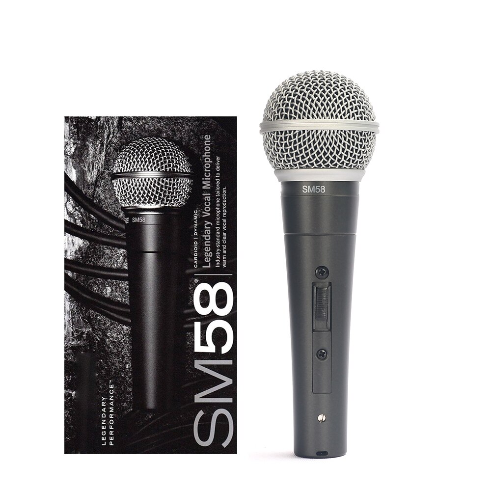 Hige SM58S Vocal Dynamic SM58-LC SM 58 Cardioid Vo... – Grandado