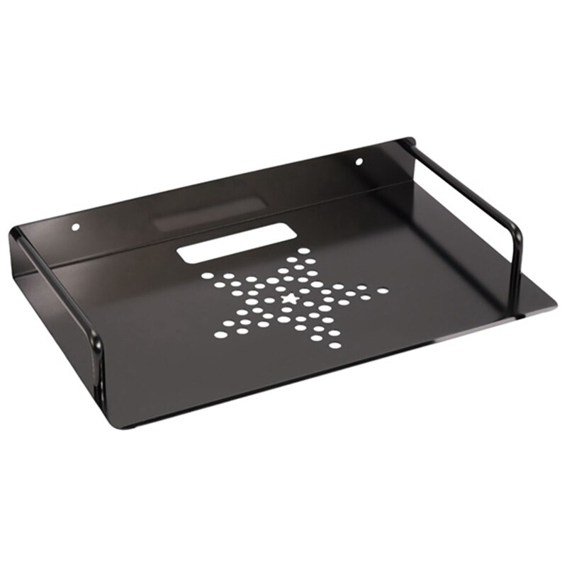 DVD Wall Mount Shelf Bracket, Aluminum Wall Mount Shelf Bracket/Holder/Stand for TV Box,Router,Mini PC,TV Accessories