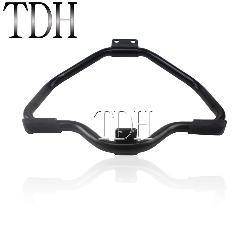 Krom motorsykkel motorvei motorvern krasjstang til harley sportster 04-19 xl 48 superlow jern 883 1200 xr1200 883r: matt svart