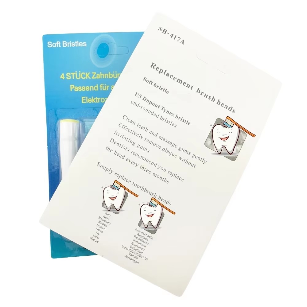 4/8/16/20 Replacement Brush Heads For Oral-B Dual Clean Electric Toothbrush For Oralb Pro,1000,8000,9000,Adult,Kid,Vitality&More
