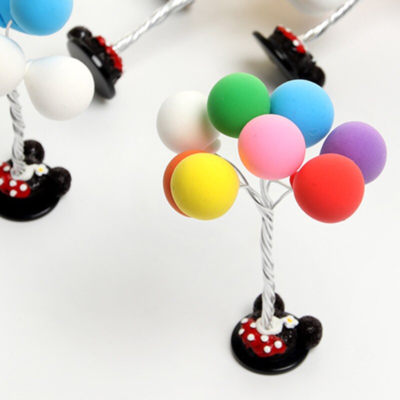 1PC Mini Cartoon Ballon Auto Innenraum Display Ornamente Schöne Ton Luftballons Dashboard Auto Ballon Ornamente Dekoration Ballon