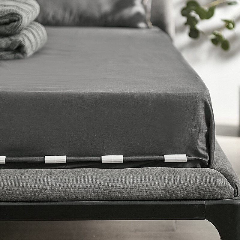 Naaldloze Onzichtbare Vel Clip Non-Slip Anti Running Sheet Houder Matras Fasten Fixing Clip Vel Organiseren Pinnen Verbeterde