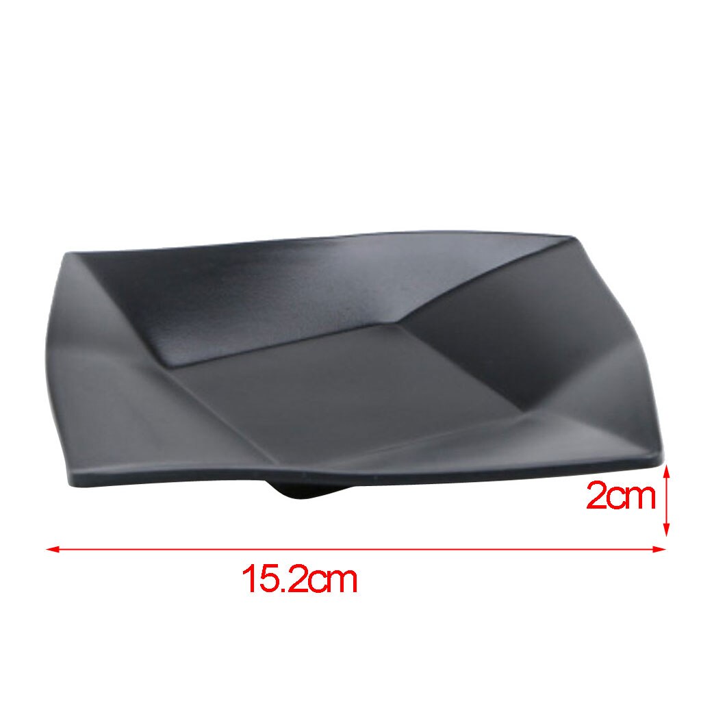 Japanse Vierkante Sushi Schotel Dompelen Kom Snacks Noten Houder Gerechten Voor Gedroogde Noten Likdoorns Chips Dipper Lade