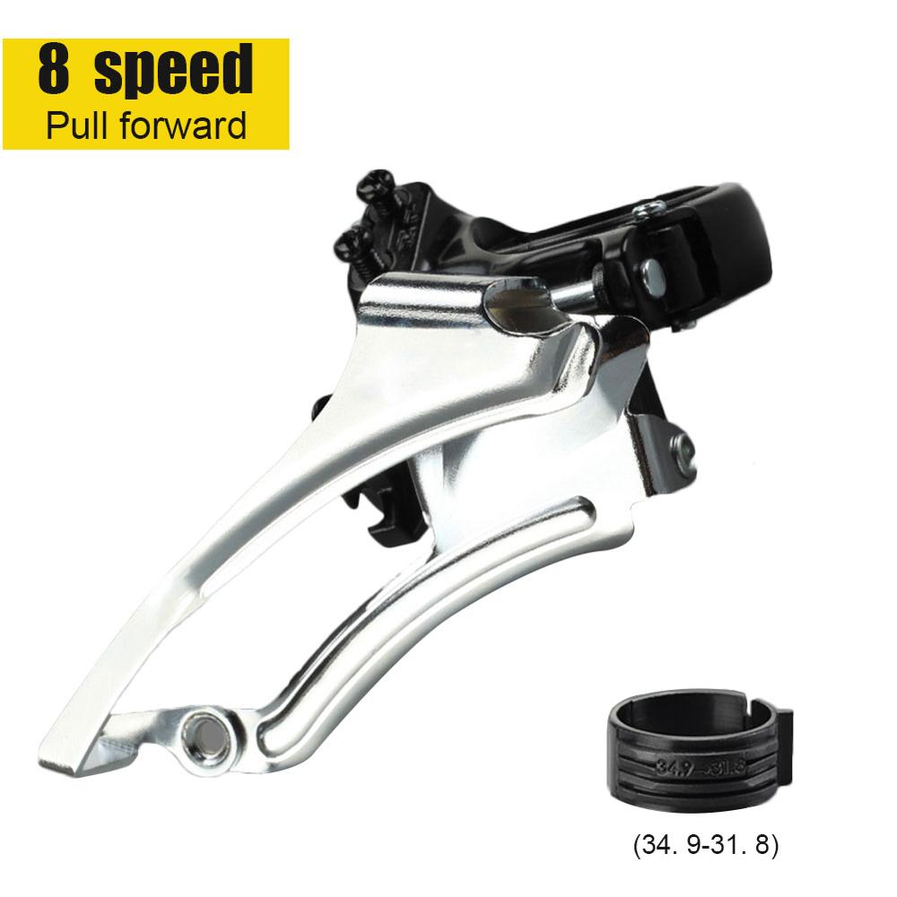 Transmissão de bicicleta mountain bike frente desviador 7/8/9/10/11 velocidade apto para shimano sistema transmissão desviador da bicicleta peças