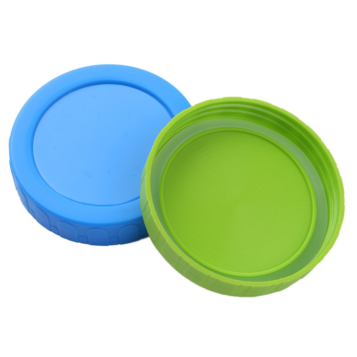 Assorted Color 70mm/86mm Inner Diameter Leakproof Replacement Caps Lids with Sealing O-Ring for Mason Jars Canning Drinking Jars