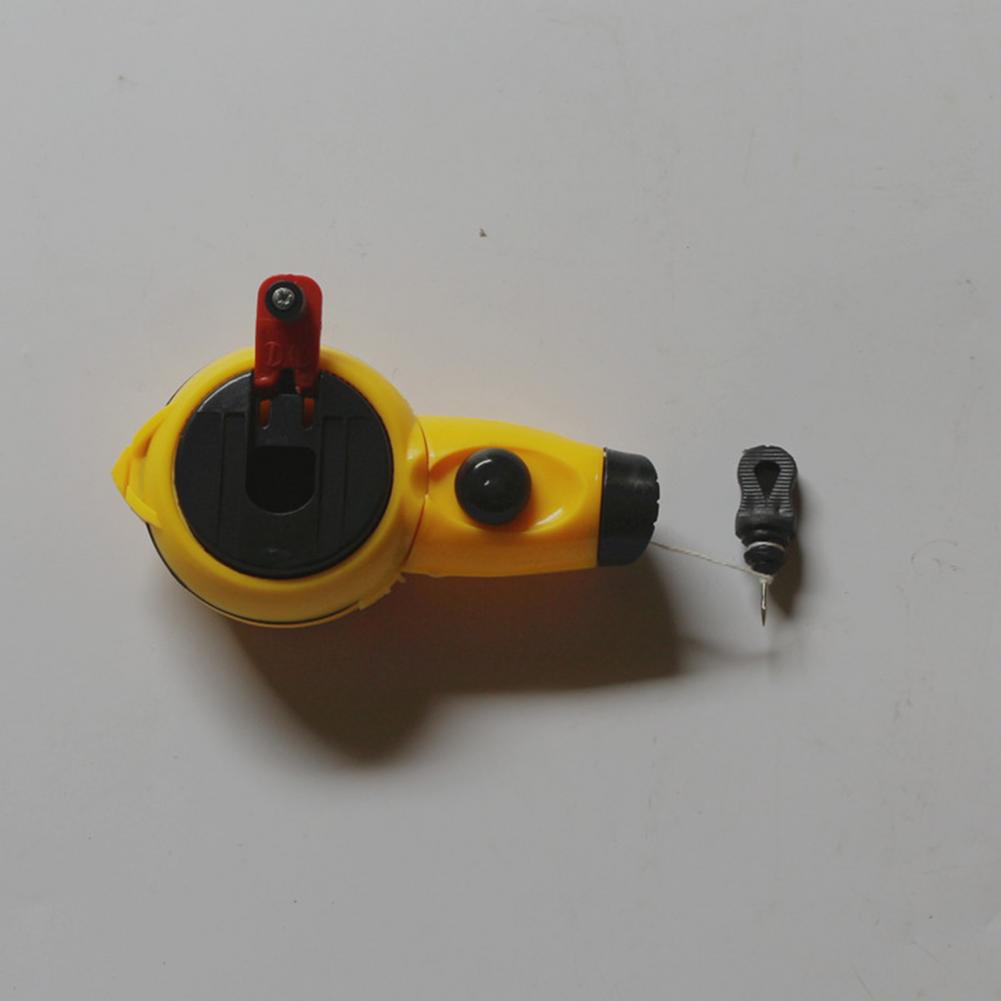25m Mini Hand Kreide Linie Hand-angetrieben Klar Mark Automatische Zurückspulen Tinte Brunnen Zeichnung Linie Marker für Zimmerei