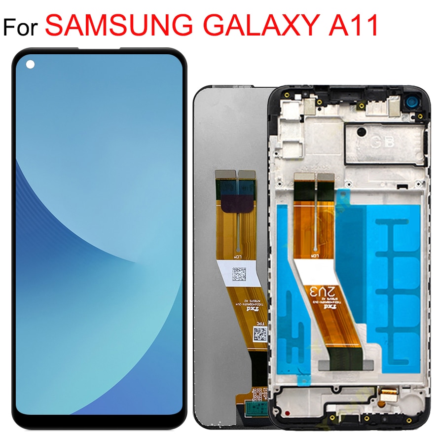Originele Voor Samsung A11 Lcd Met Frame Voor Samsung Galaxy A11 Lcd-scherm Touch Screen Assembly Voor Samsung A115F A115F/Ds Lcd