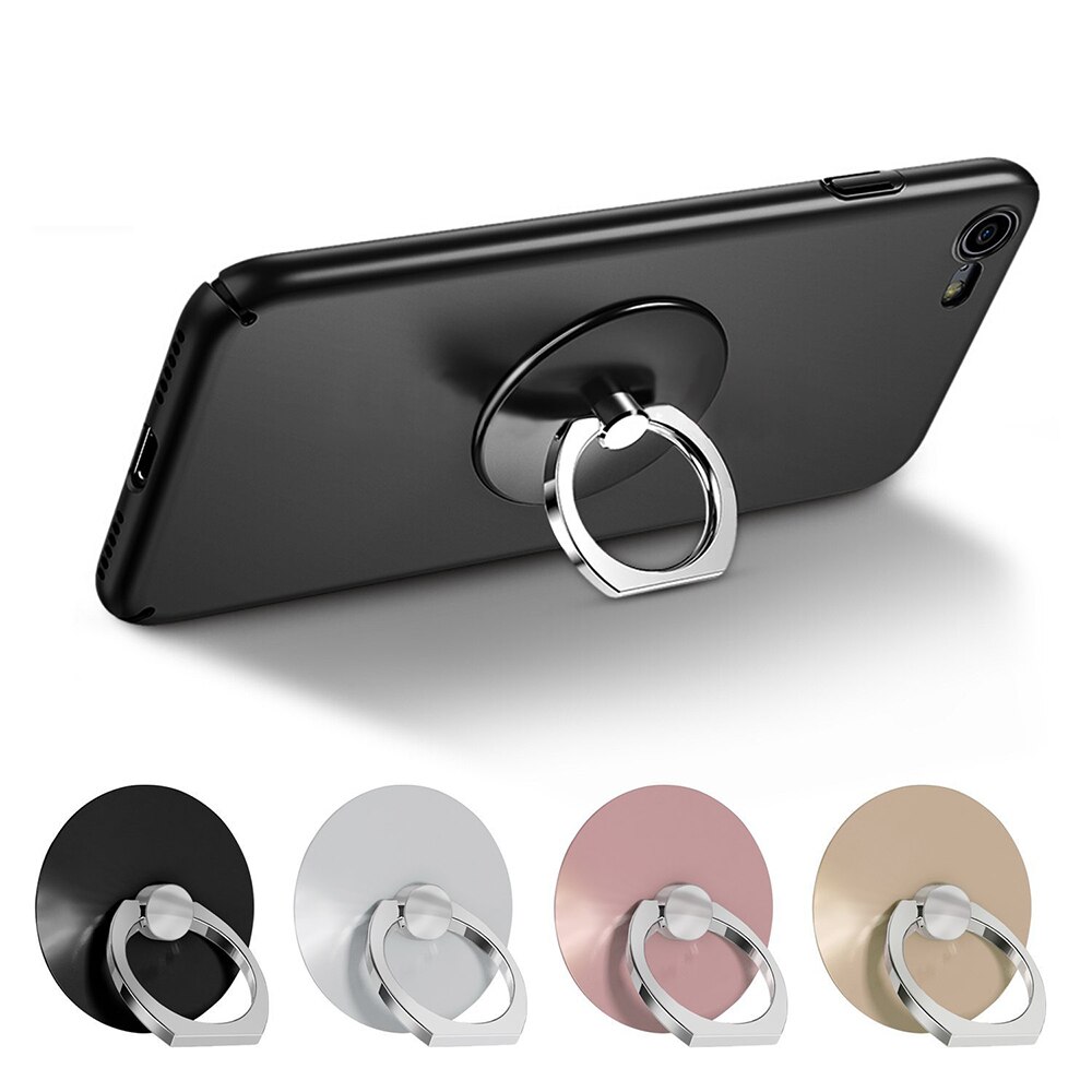 Anel de dedo do telefone móvel smartphone suporte para o iphone xs huawei samsung celular inteligente redondo telefone anel titular do carro suporte de montagem