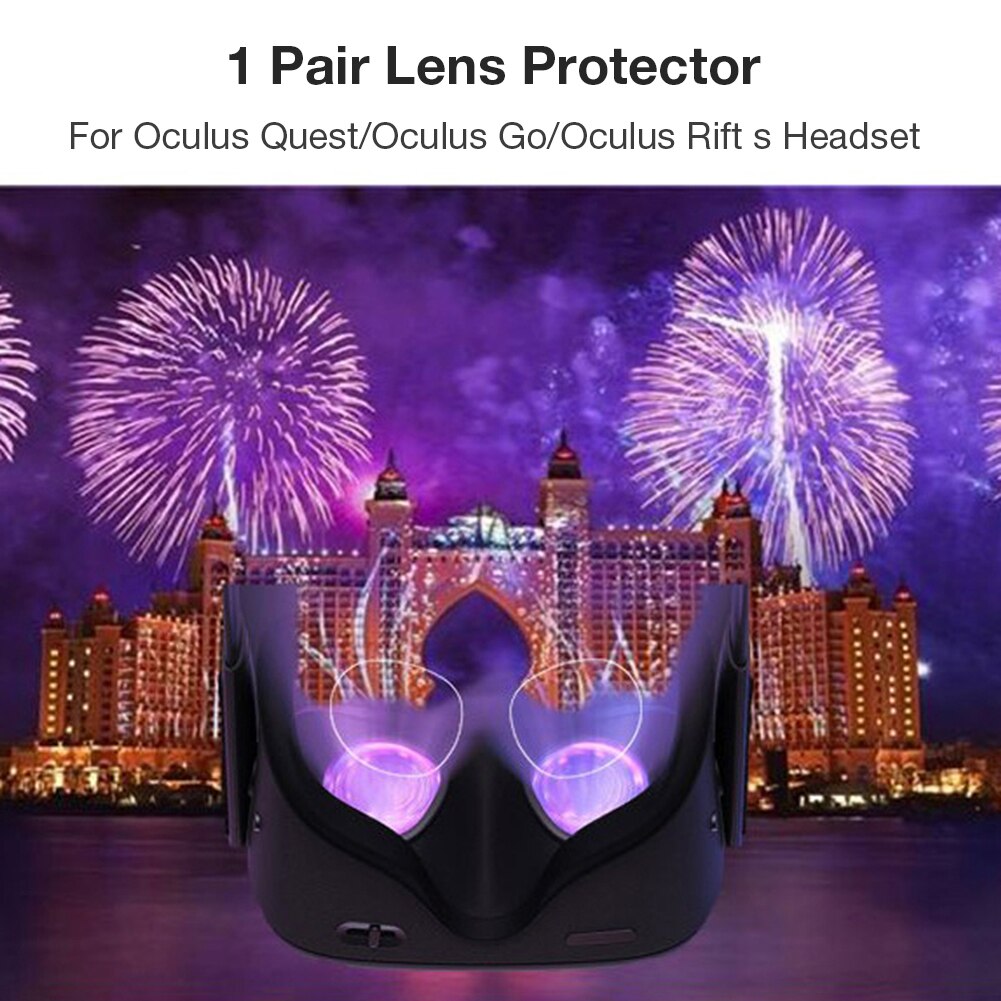 TPU Soft Film Lens Protector for Oculus Quest 2/Rift S/GO VR Glasses Lens Protective Film VR Accessories Support
