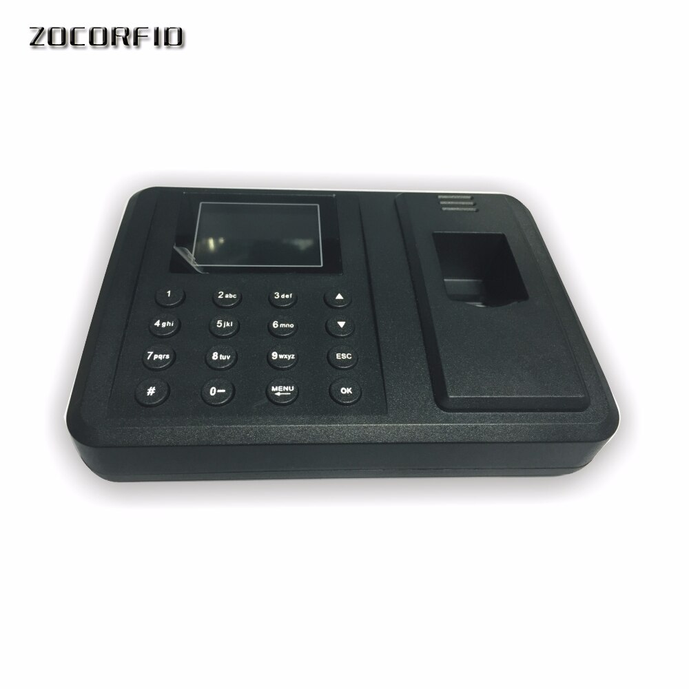 So easy biometric fingerprint punch usb time clock office attendance recorder timing employee machine reader Voice English