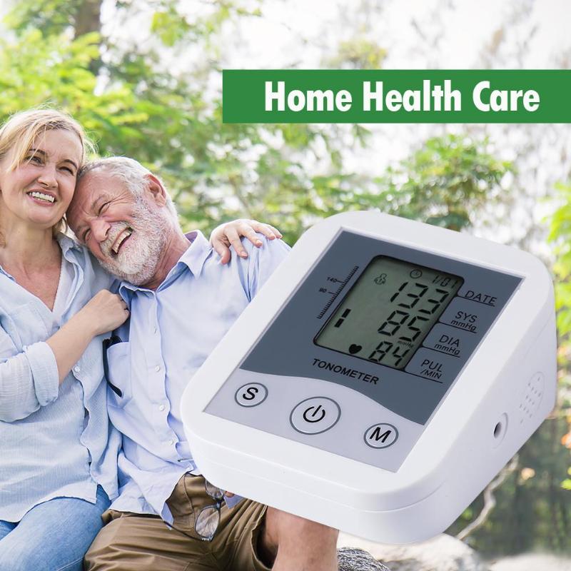 1PC Blood Pressure Monitor Upper Arm Blood Pressure Meter Digital Blood Pressure Measure Tool for Measuring Arterial Pressure