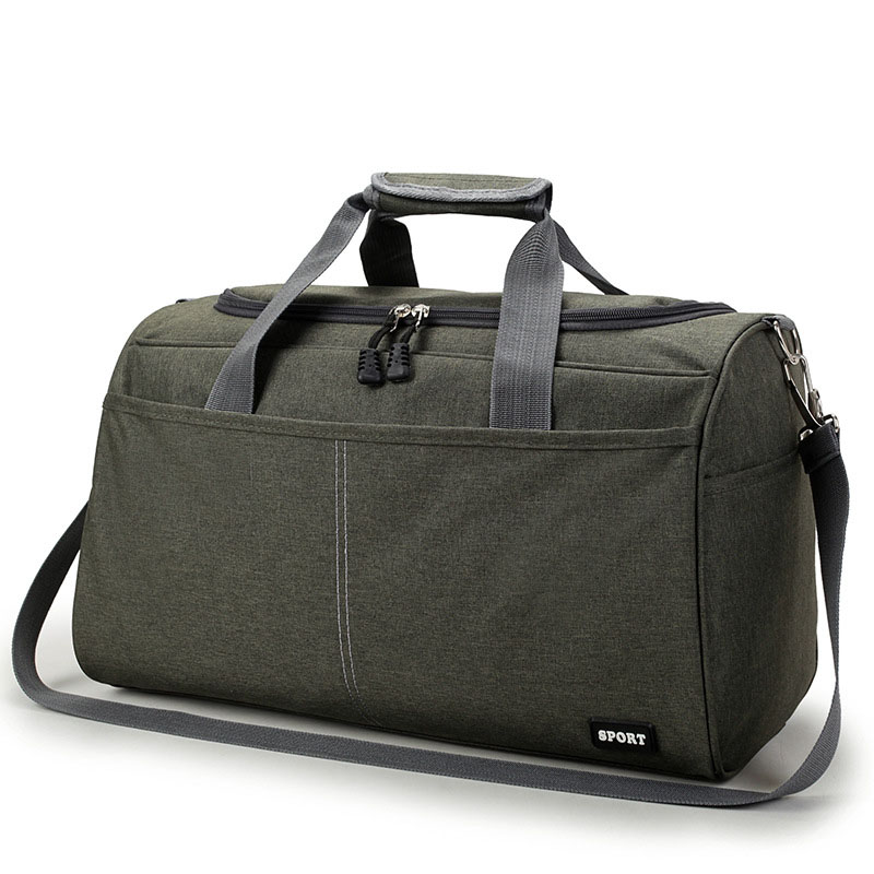 Travel Bag Large Capacity Duffle Bags Men Women Business Travel Oxford Totes Big Hand Shoulder Luggage Weekend Bags L S: green S 39x23x22cm