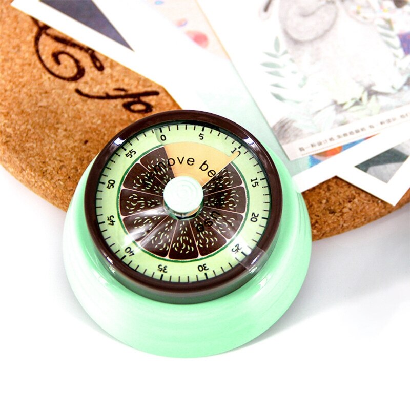 Manual Magnetic Mechanical Magnetic Timers For Cooking Countdown Clock