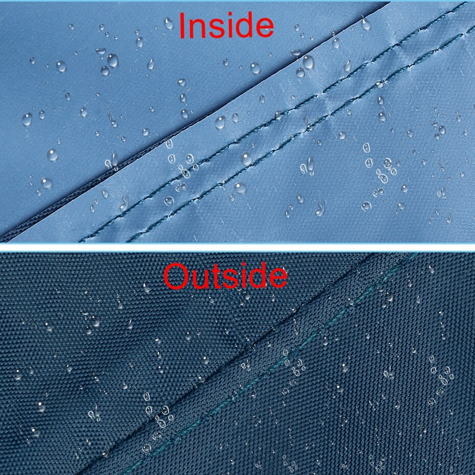 Full Boat Outboard Engine Cover 6-225HP Waterproof Dust Rain Sun UV Resistant 600D Oxford Cloth PVC Outboard Motor Cover