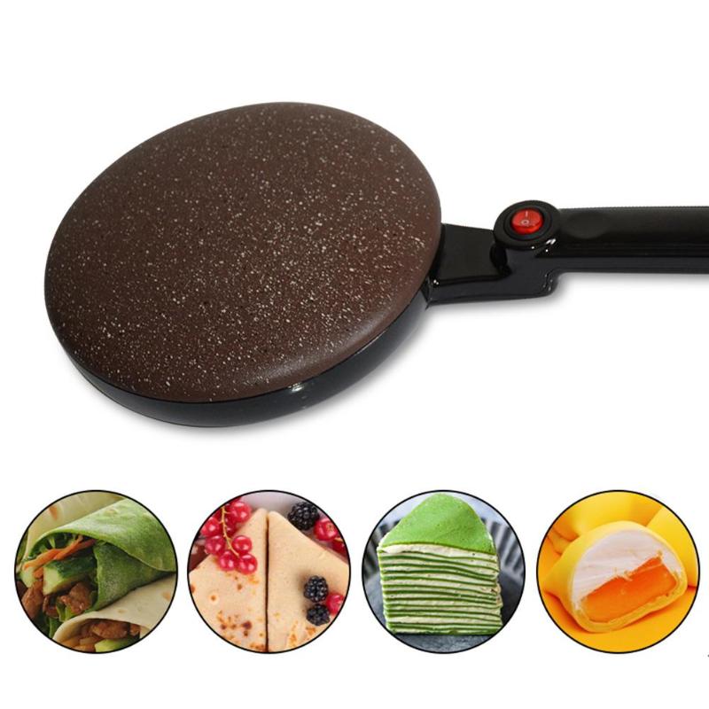 Automatic Non-stick Pizza Pancake Maker Machine Griddle Electric Baking Pan Electric Crepe Maker kitchen cooking tools