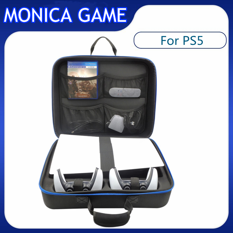 Per PS5 borsa Console borsa protettiva borsa con manico regolabile custodia da viaggio per accessori per macchine da gioco PS5