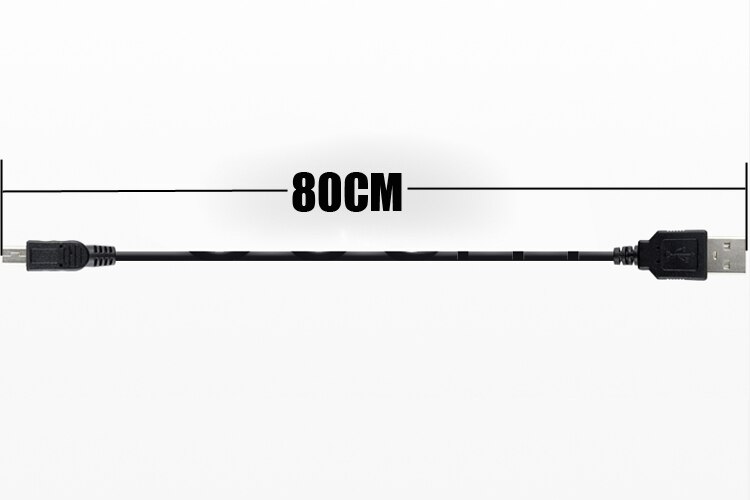 Bgreen 80 cm mini 5 p 5 pinos cabo usb sincronização de dados de carregamento para mp3 mp4 player camaera dv mini alto-falante outros dispositivos digitais