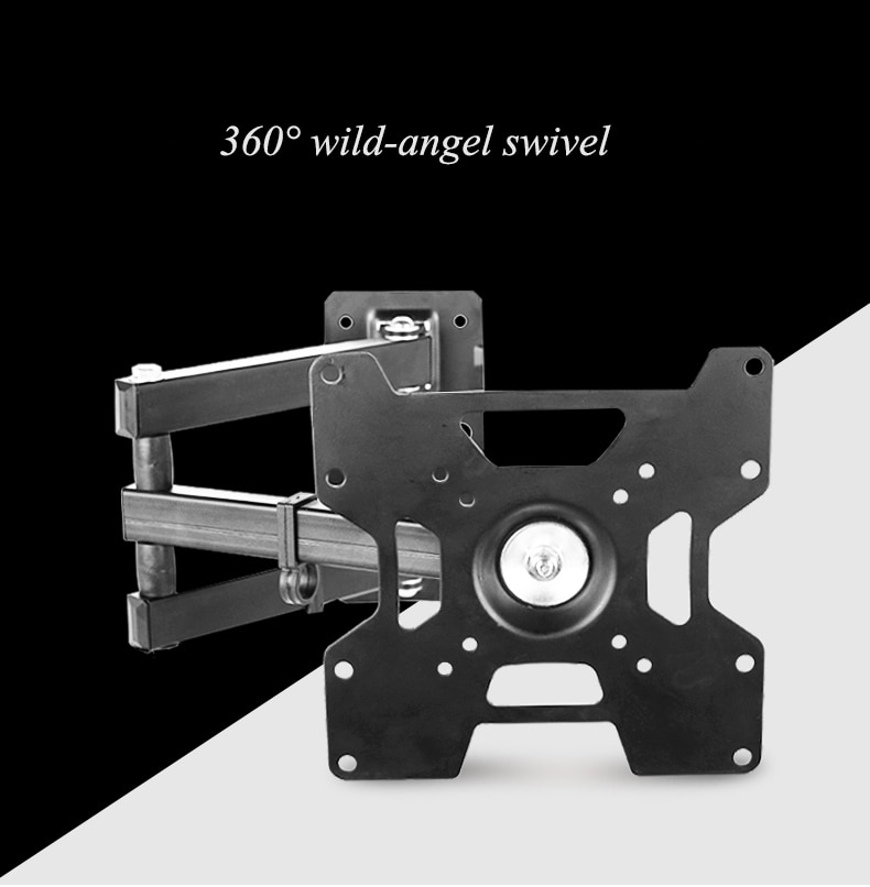 LVDIBAO TV Wall Mount LCD Monitor Extension Arm for size 32-43 inches load weight 35kg LED TV Flat Screen Bracket