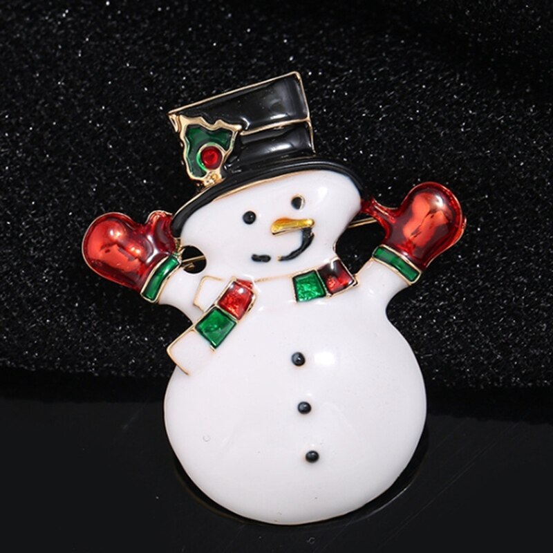Christmas Brooch Pins - Santa Hat, Gloves, Bells, Socks, Candy - Enamel Lapel Pin Badge