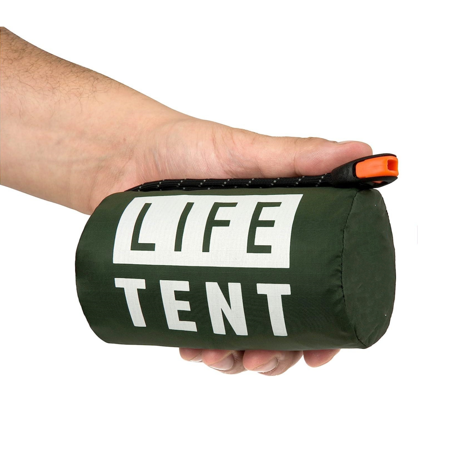 Lichtgewicht 2-persoons tunneltent - waterdicht PE-materiaal - perfect voor wandelen en backpacken: green