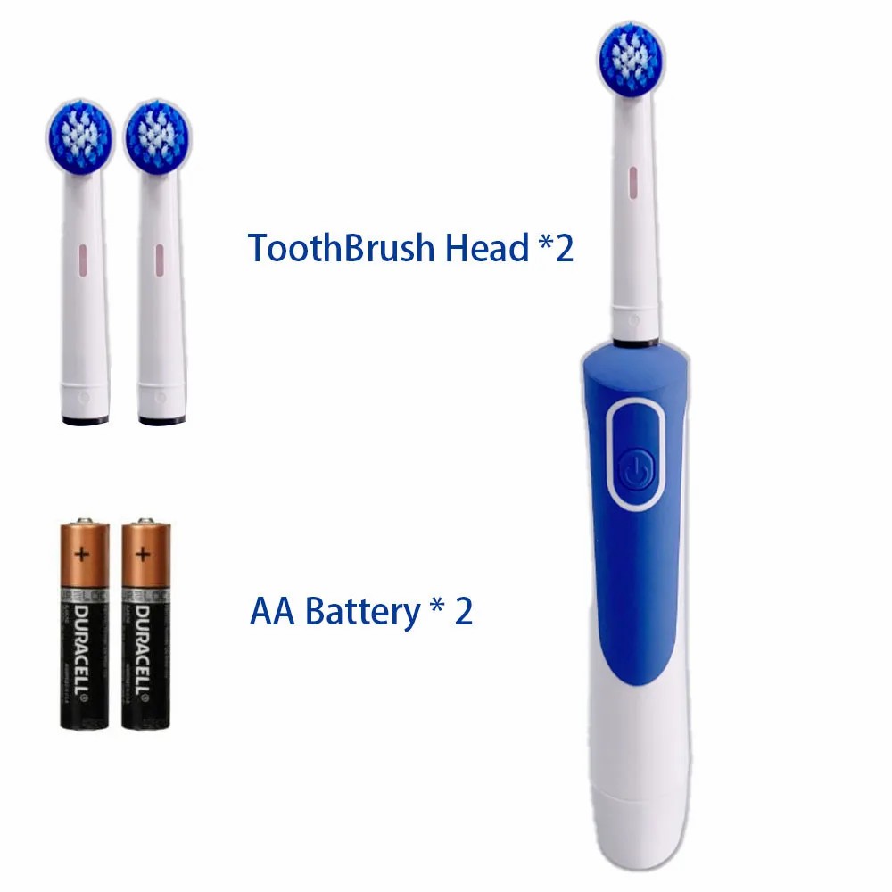 Blød, miljøvenlig elektrisk tandbørste, bløde børstehår, elektronisk tandbørste til voksne og børn: Brun