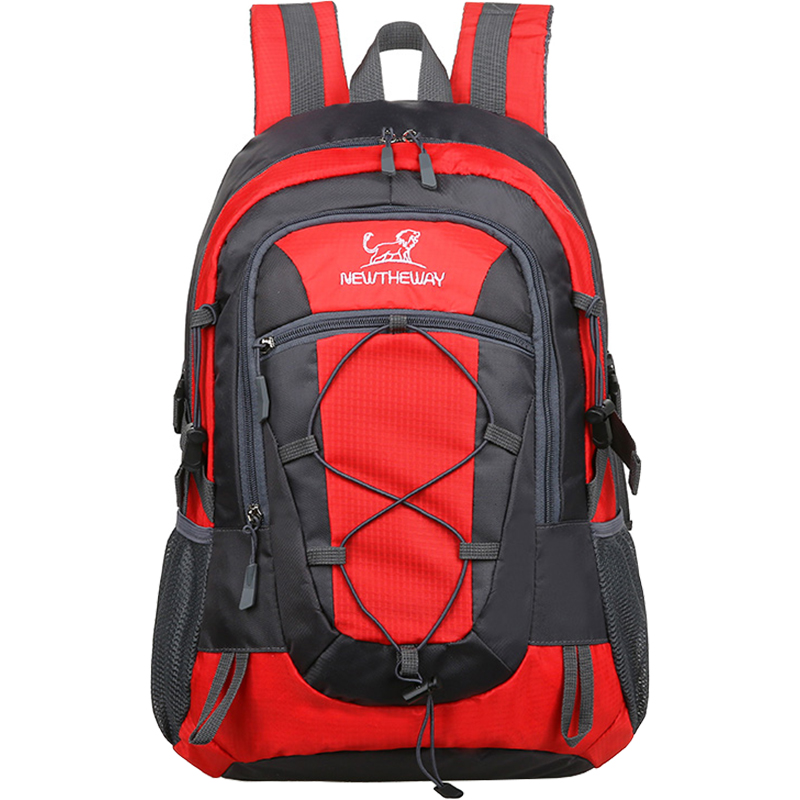 Day Trip Short Distance Cycling Backpack Mountaineering Shoulders Bag Camping Travelling Knapsack Climbing Hiking Rucksack: Red bag only