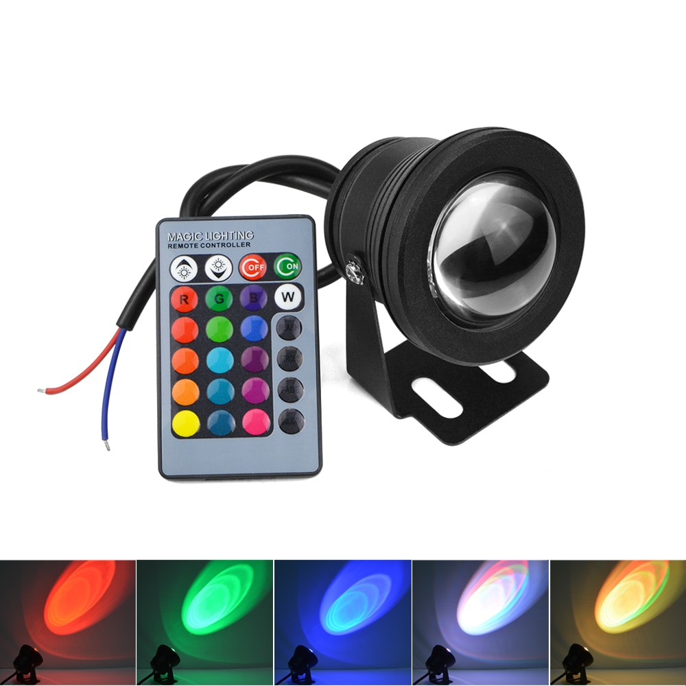 10w led zwembadspots,  ip65 onderwater aquariumlampen, 12v fonteinen, vijververlichting, rgb/wit/warm wit