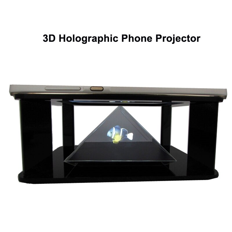 3D holographische telefon projektor displayer 3d bildschirm bloßem auge 3d werkzeug
