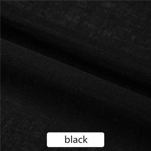 50 Cm Katoenen Voering Fabirc Shirt Jasje Jurk Interlining Stof Diy Ambachten Naaien Accessoires Patchwork Interfacing Stof: black