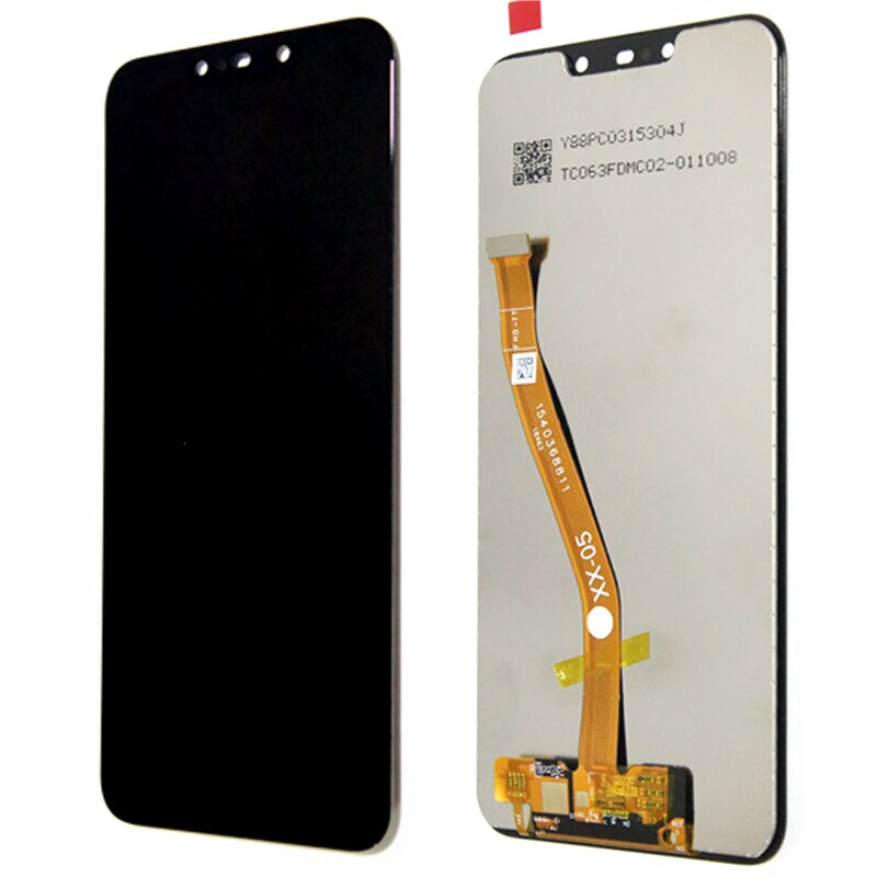 Original 6.3 ips ips ips display com moldura para huawei companheiro 20 lite display lcd digitador da tela de toque para mate20 lite peças reparo