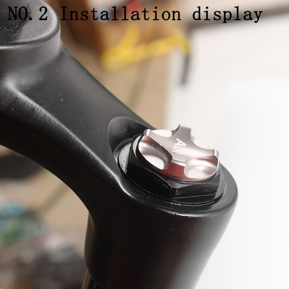 Bicycle Front Fork Gas Cover Mountain Bike Protector Shoulder Cap Aluminum Alloy Practical Bicycle PartsGadgets