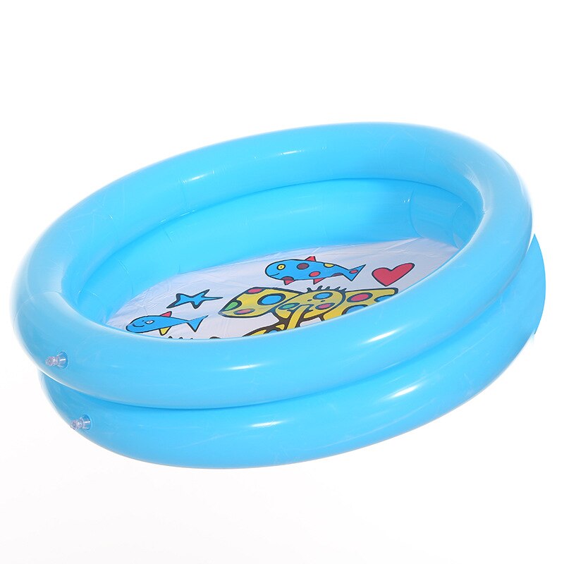 Benqing Kinderen Zwembad Water Speelgoed Baby Zwembad Ring Multi-Functionele Zwemmen Cirkel Bad Klassieke Opblaasbare Ring WF069: Sky Blue