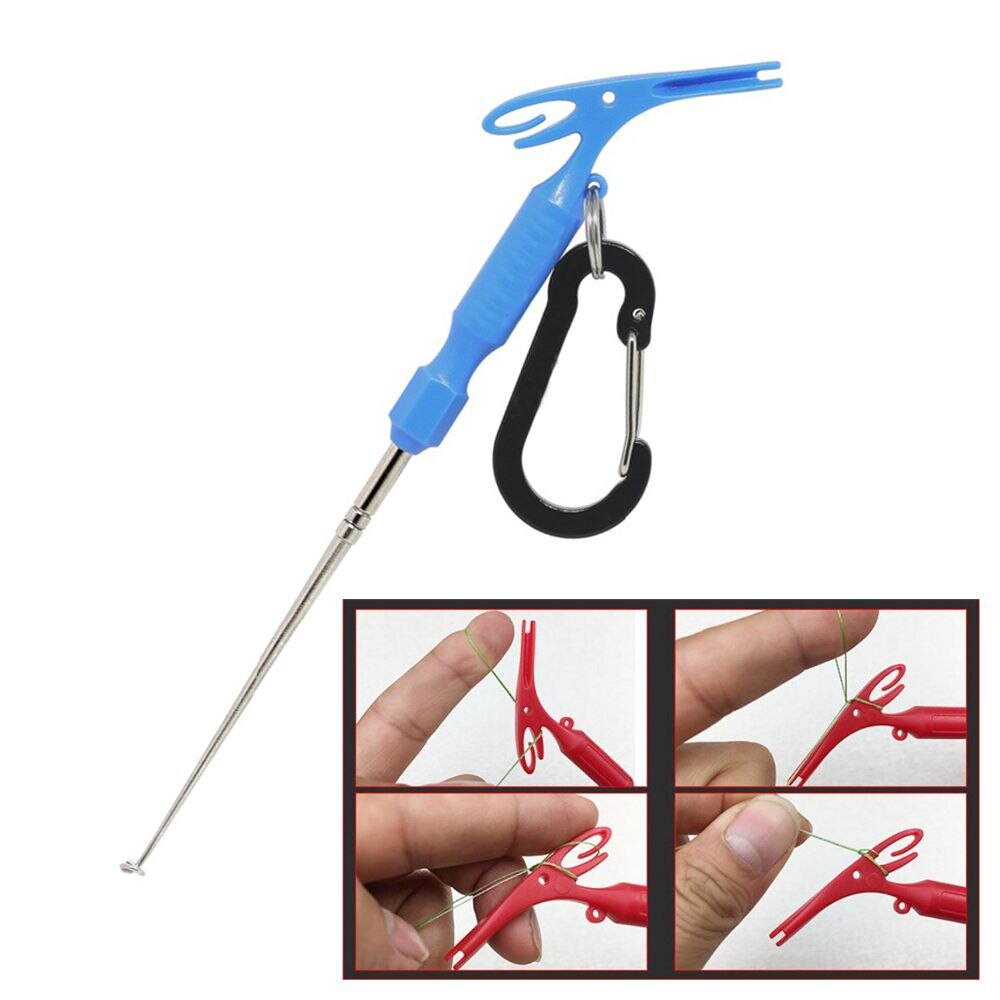 Fly Fishing Universal Nail Knot Tying Tools Quick Knot Tool Loop Tyer Pen Shape Hook Remover Multi Tackle Accessories
