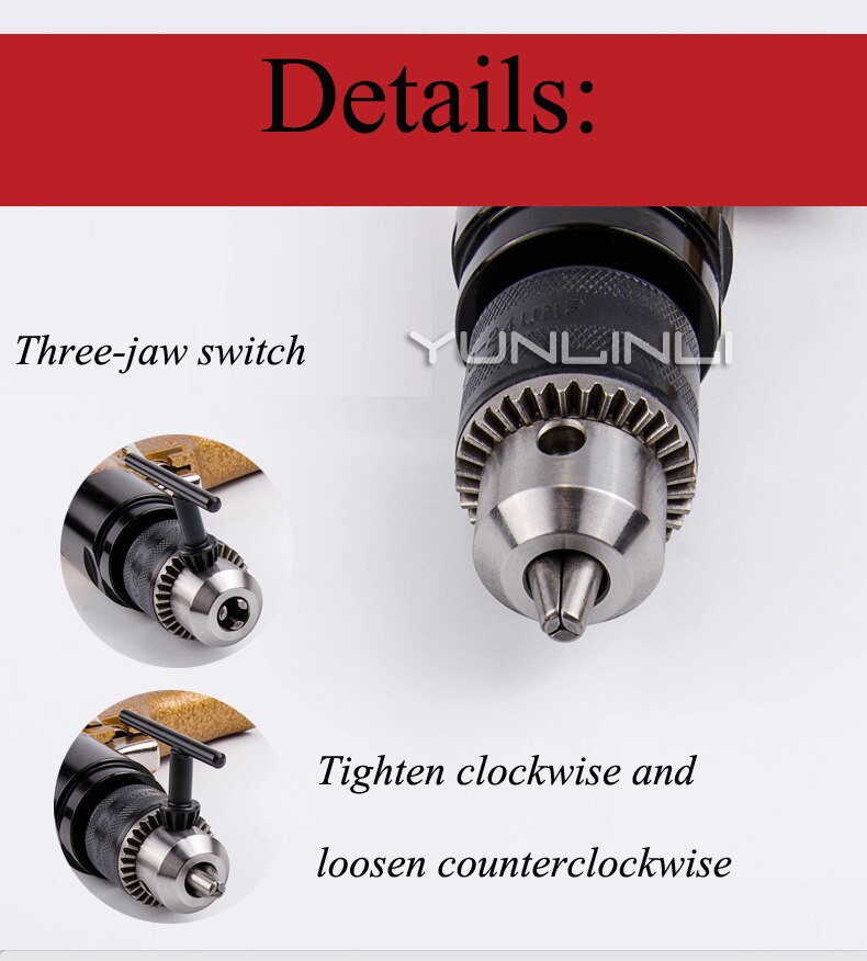 Air Drill 10MM Pneumatic Gun Drill 13mm Drilling / Tapping Machine 9012/9013