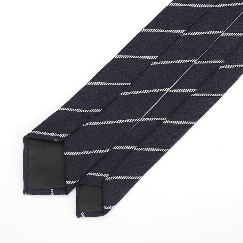 Moda męska diament sprawdź sztuczna tkanina z garnitur w paski chudy krawaty mężczyźni małe krawaty projektant krawat jednolity krawat