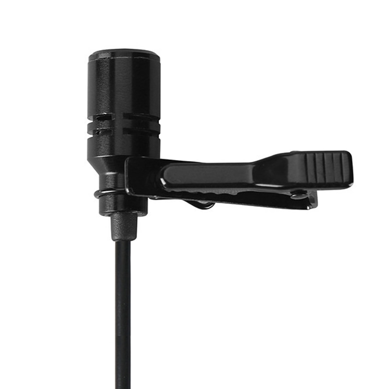 UHF Microphone UHF Lapel Mic Wireless Interview Microphone with Bodypack Transmitter for Computer Speaker Mixer