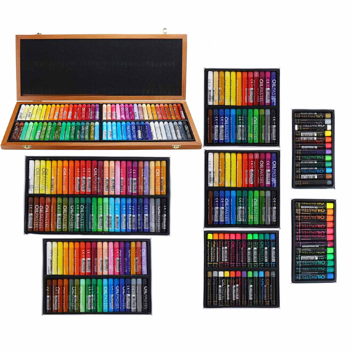 12/24/35/48/72Colors Non-Toxic Crayon Oil Pastels for Artist Graffiti Soft Pastel Drawing Pen School Stationery Art Supplies