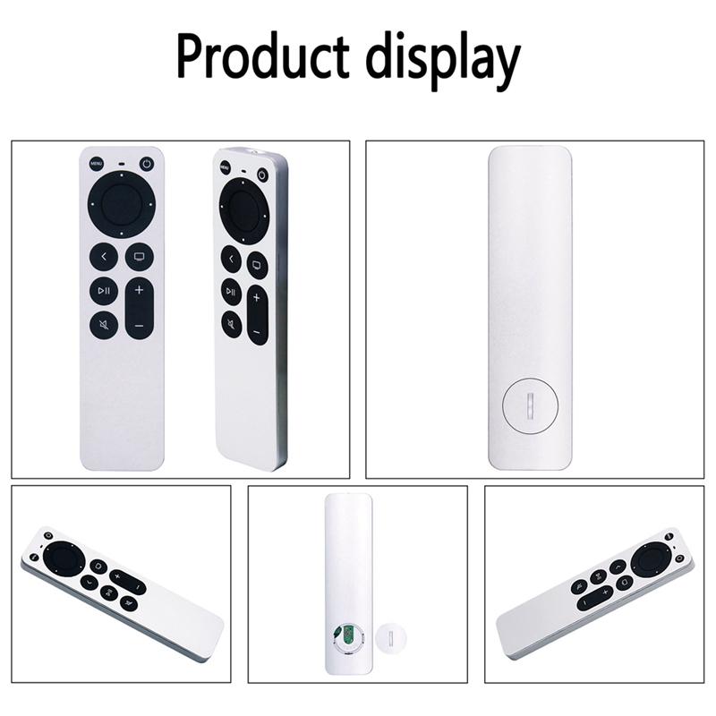 Universele afstandsbediening voor apple  tv 4k, vervangt de originele afstandsbediening, hoge compatibiliteit, groot bereik, ergonomisch ontwerp.