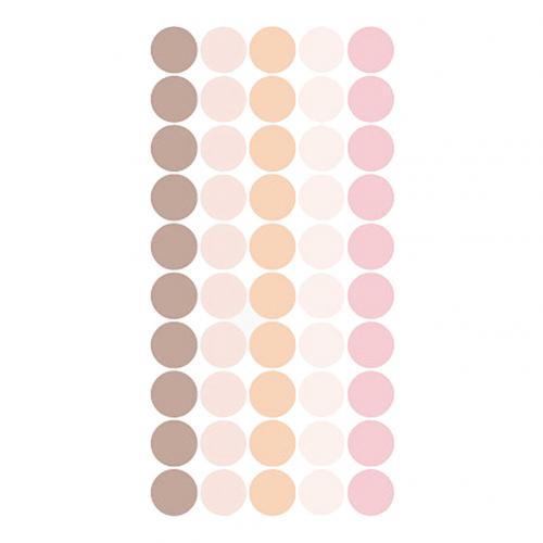 8 Rolls Small Round Dot Circle Stickers Washi Scrapbook Adhesive Dots