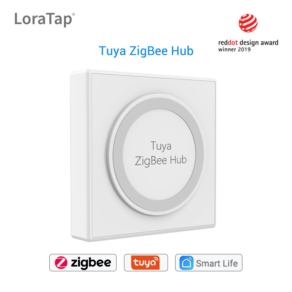 Tuya Smart Life ZigBee Wireless Wall Switch 3 Gangs Remote Portable Tuya Zigbee Gateway Required No limit to Control Home Device: Tuya ZigBee Hub