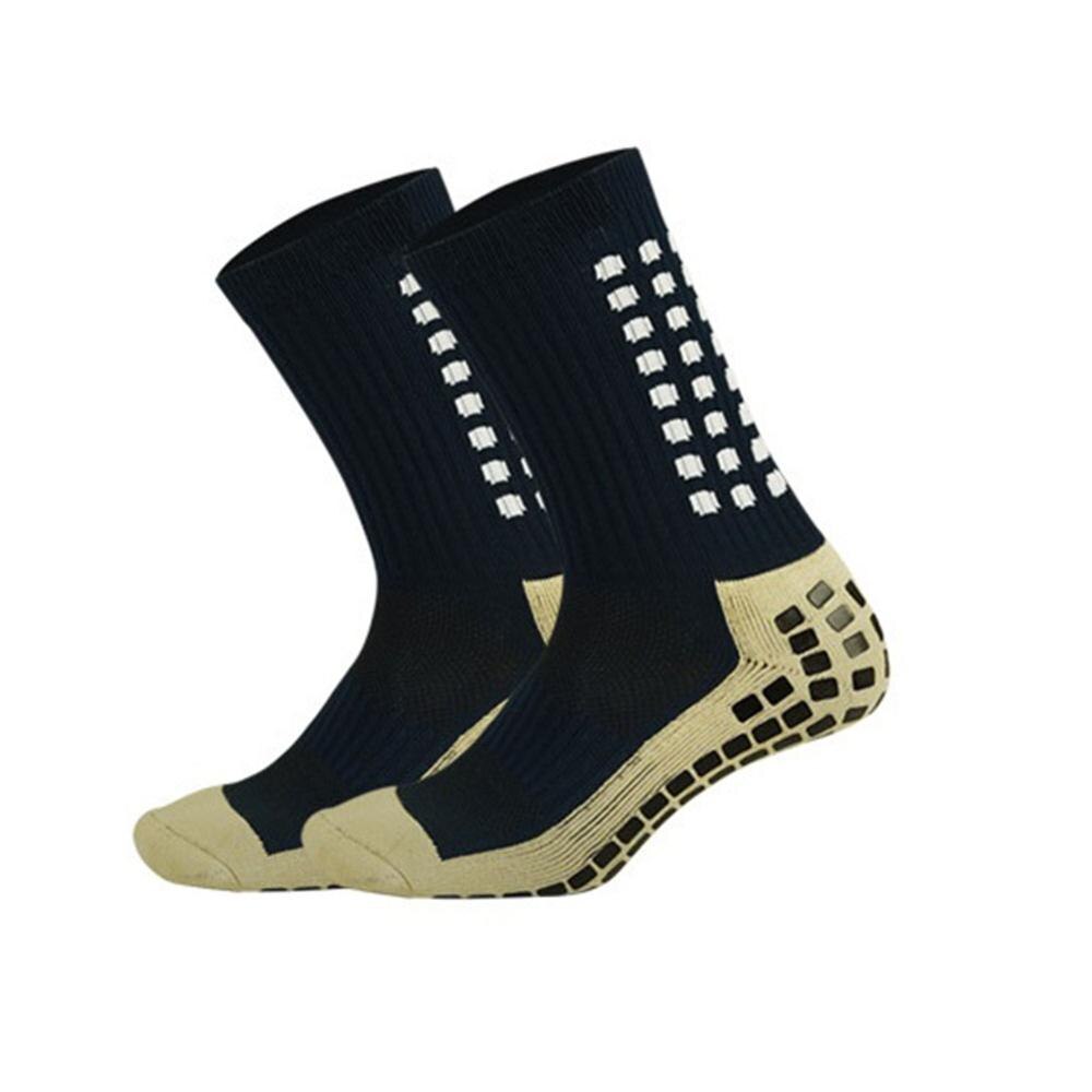 Calcetines de fútbol antideslizantes, medias deportivas de hombre, de algodón de buena , del mismo tipo que el Trusox, 9 colores, novedad: Caqui