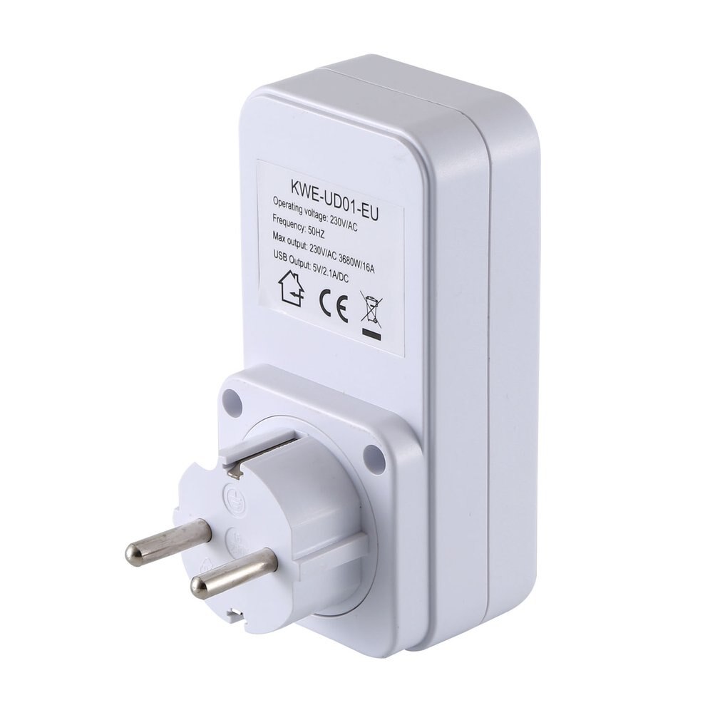 EU UK AU Plug Countdown Timer Switch Smart Control Plug-In Socket Auto Shut Off Outlet Automaticl Turn Off Electronic Device