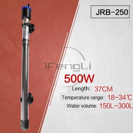 SUNSUN JRB YRB Heater aquarium tank heating automatic constant temperature explosion-proof tortoise cylinder heater fish tank: JRB 250