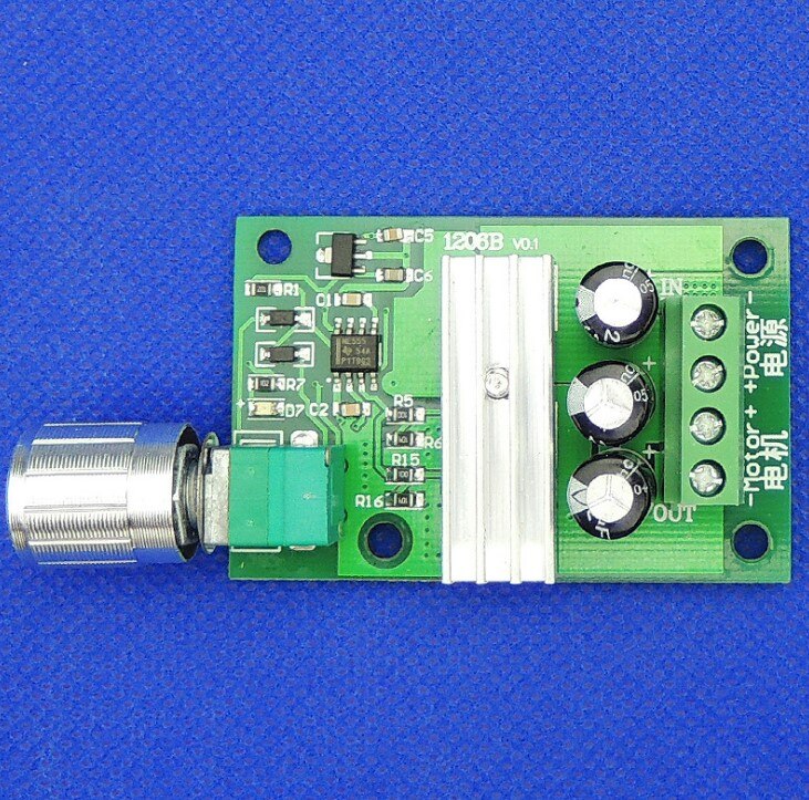 Pwm dc motor regulator 6 v 12 v 24 v 28v 3a hastighedsreguleringskontakt funktion shell 1206b