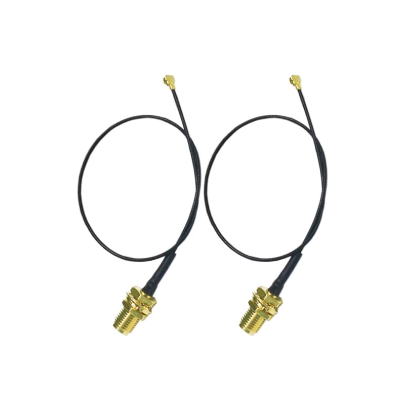 WiFi Antenne 2,4 GHz 5dbi 20cm U.FL/IPEX zu SMA Stecker Zopf Kabel Omni Antenne für Booster Router Modem USB Adapter Verlängerung