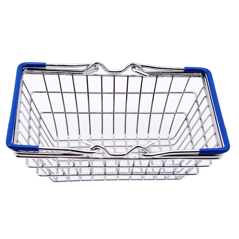 Mini chariot de courses pliable pour enfants, jouets de simulation pour bébés, chariot de supermarché, chariot à main, panier de rangement, jouets amusants