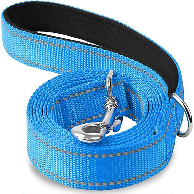 Cats Dogs Harness Collar Lead Strap Night Reflection Dog Pet Towing Rope 1.2/1.5/1.8m Guard Rope Pet Walking Training Leash Flea: S / WHITE